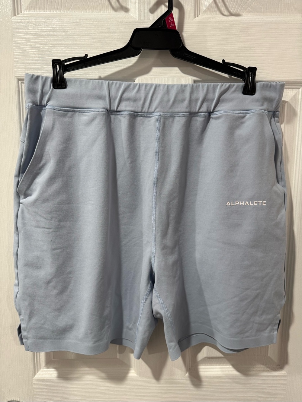 Alphalete Men’s Light Blue Performance Shorts, XXL